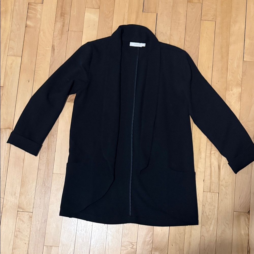 Lush Lightweight Open Front Blazer